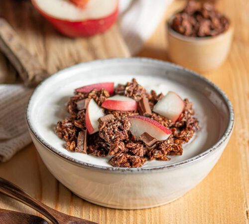 Granola Choco Boost Bio - 300 g - N&Uuml;MORNING image number 3