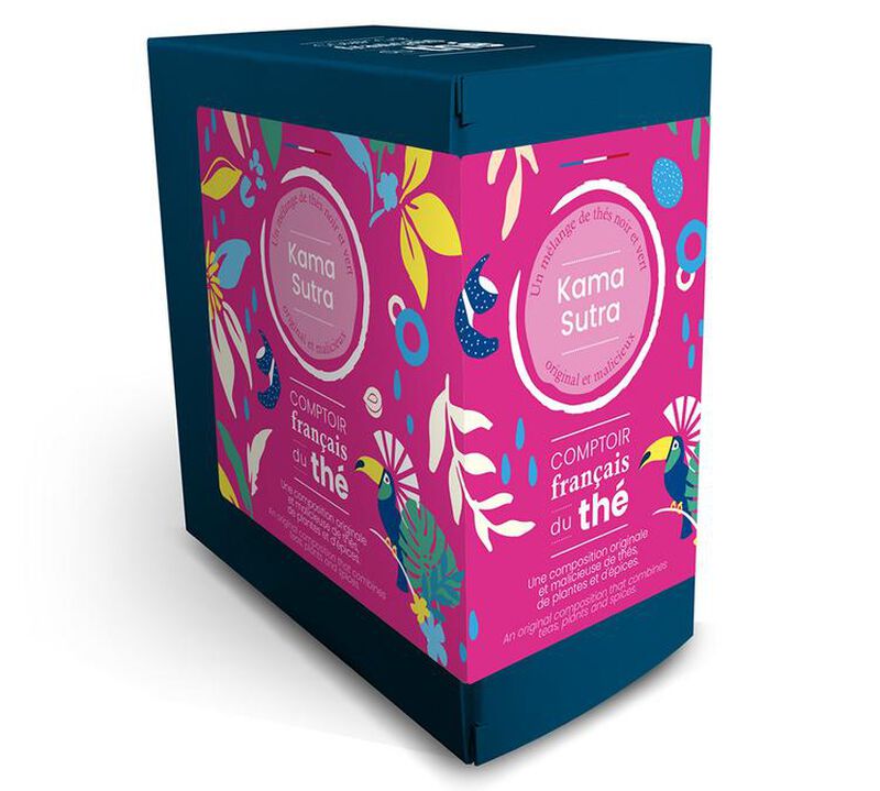 Comptoir Fran&ccedil;ais du Th&eacute; 'Kama Sutra' flavoured tea blend x 20 sachets image number 0