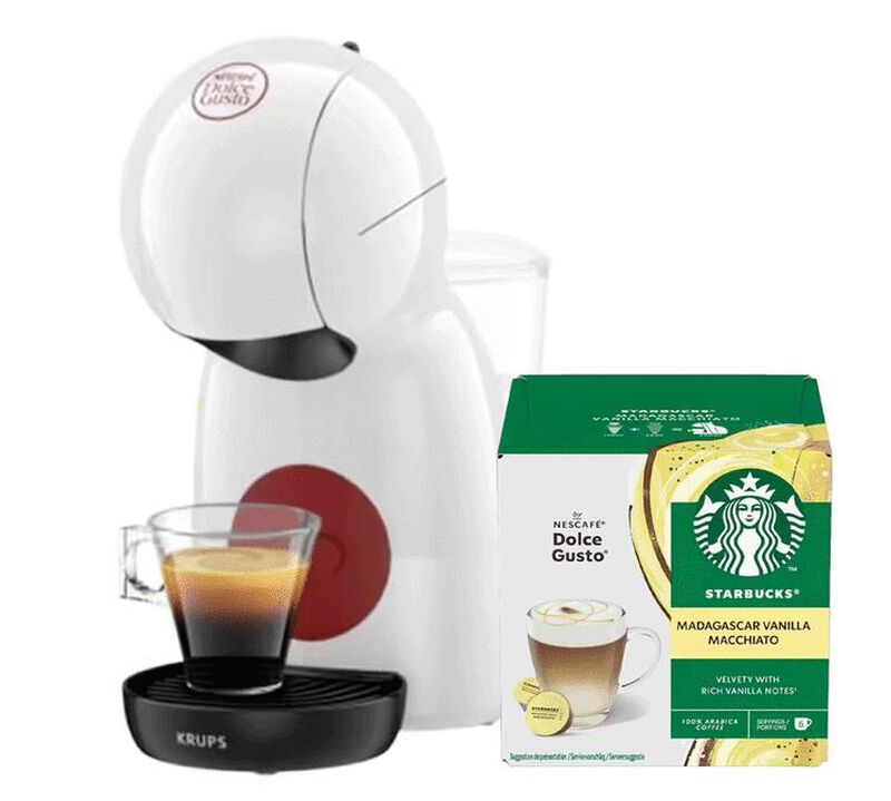 Krups - Piccolo XS Bianca e Rossa Macchina per Dolce Gusto&reg; image number 1