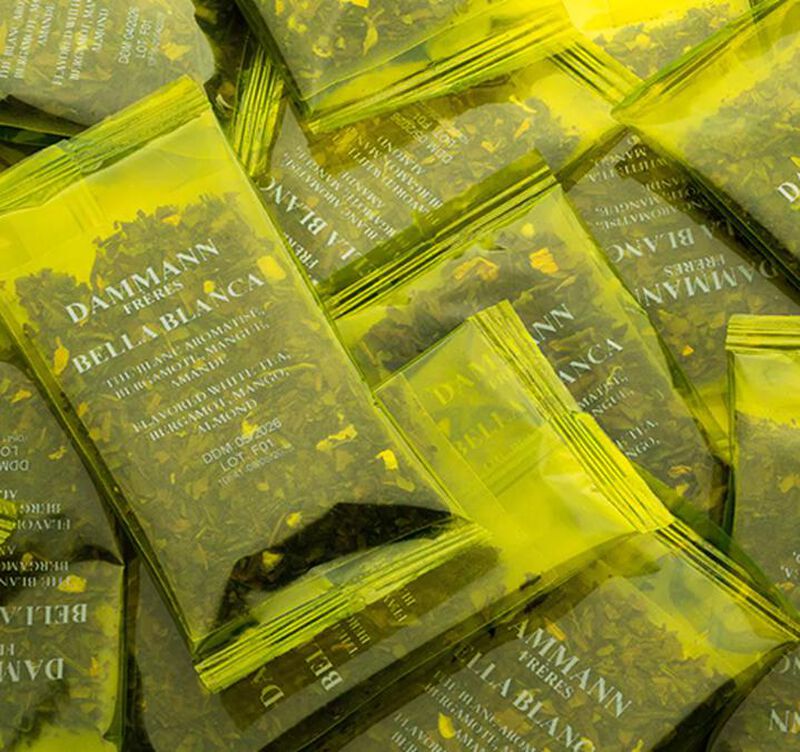 Iced Tea Bella Blanca by Dammann Fr&egrave;res x 6 Tea Bags image number 1