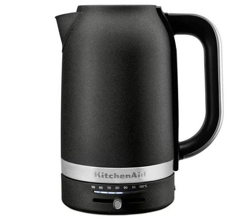 Wasserkocher mit einstellbarer Temperatur 5KEK1701EBK Schwarz Tr&uuml;ffel 1,7L - KitchenAid image number 0