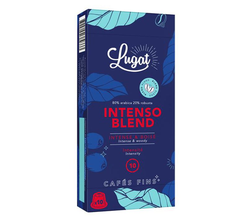 x100 Italian Blend capsules by Caf&eacute;s Lugat for Nespresso image number 2