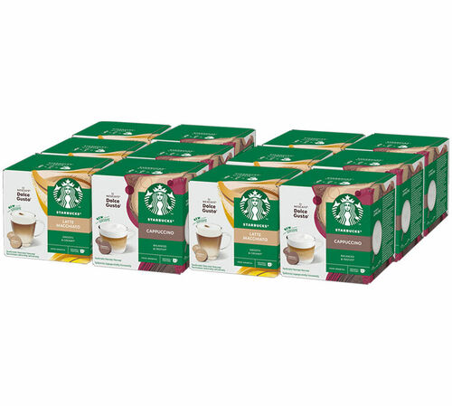 Discovery Pack 144 Nescafe* Dolce Gusto* Compatible Pods &ndash; STARBUCKS