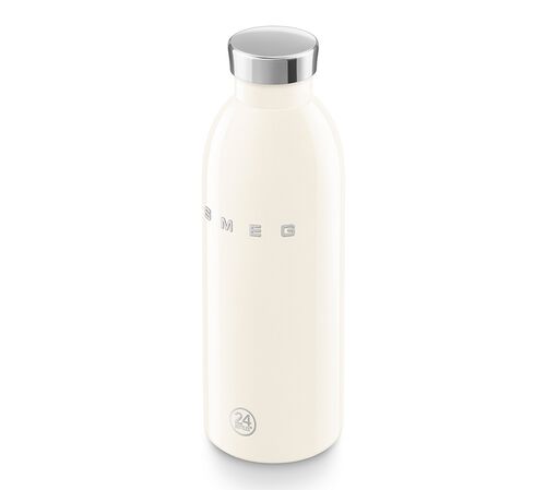 Bouteille isotherme double paroi cr&egrave;me WBF01CR - Ann&eacute;es 50 - 50 cl- SMEG image number 1