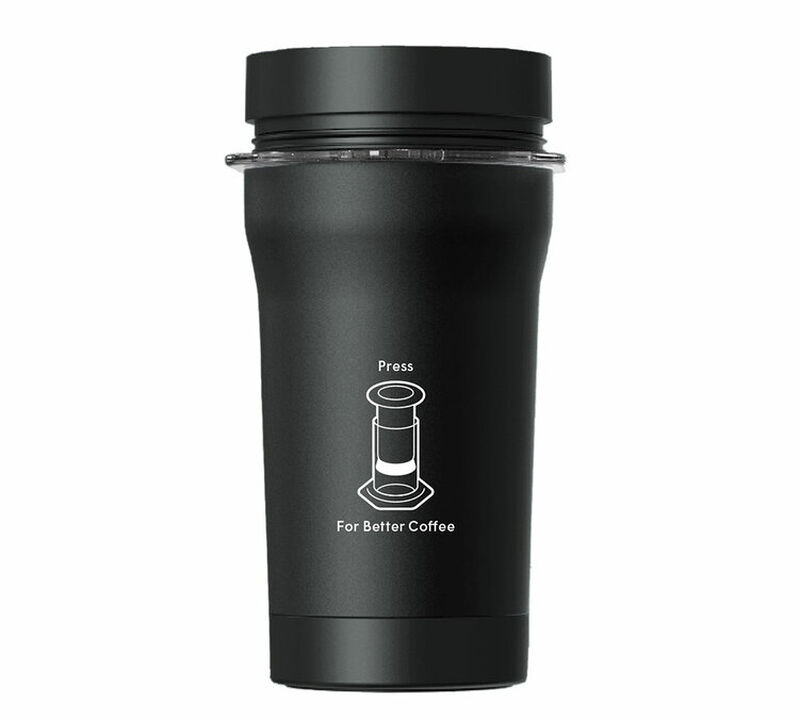 Aeropress Go Plus Portable Coffee Maker - Black image number 2