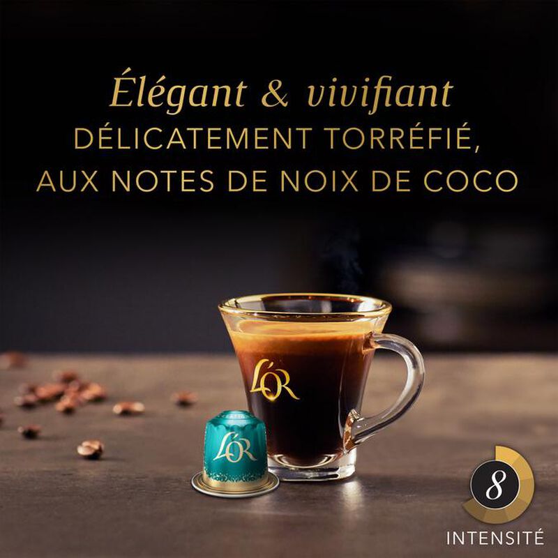 10 Nespresso* compatible capsules Original Seasonal Creations Coconut Iced - L'OR ESPRESSO image number 4
