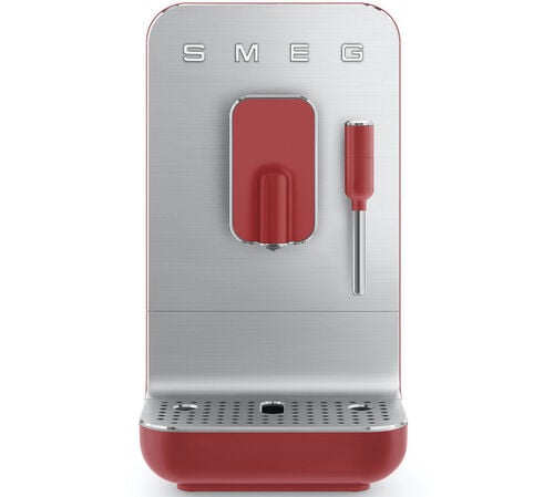 Machine &agrave; caf&eacute; avec broyeur int&eacute;gr&eacute; Rouge Buse - SMEG - Bon &eacute;tat