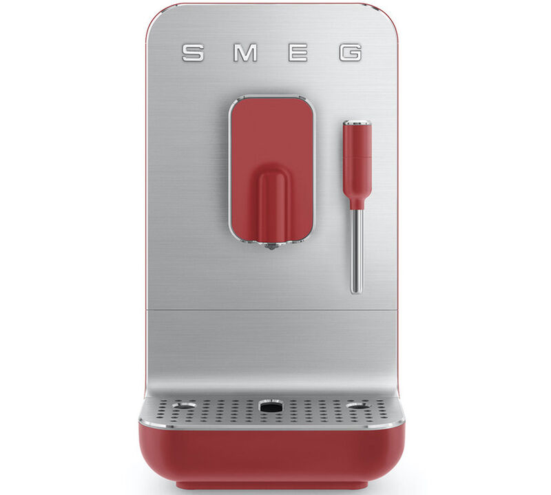 Machine &agrave; caf&eacute; avec broyeur int&eacute;gr&eacute; Rouge Buse - SMEG - Bon &eacute;tat image number 0