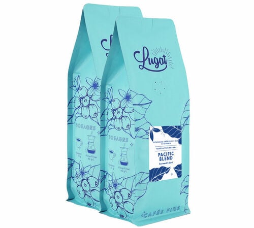 2 kg Caf&eacute; en grain Pacific Blend anciennement Le Blend du Pacifique - Lugat