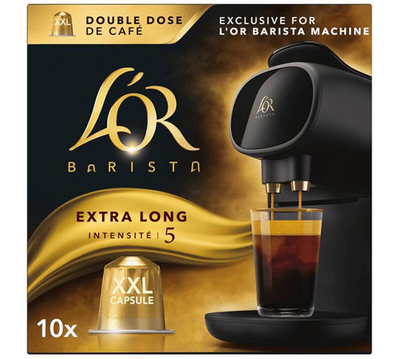 L'Or Barista Double Forza n&deg;9 x 10 XXL coffee pods image number 0