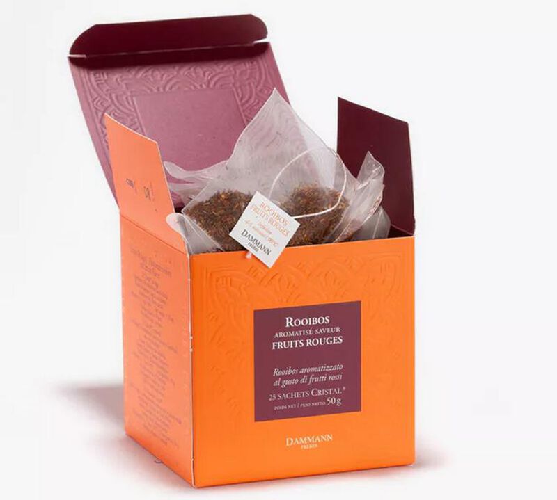 Dammann Fr&egrave;res - Rooibos ai Frutti rossi 25 bustine image number 0