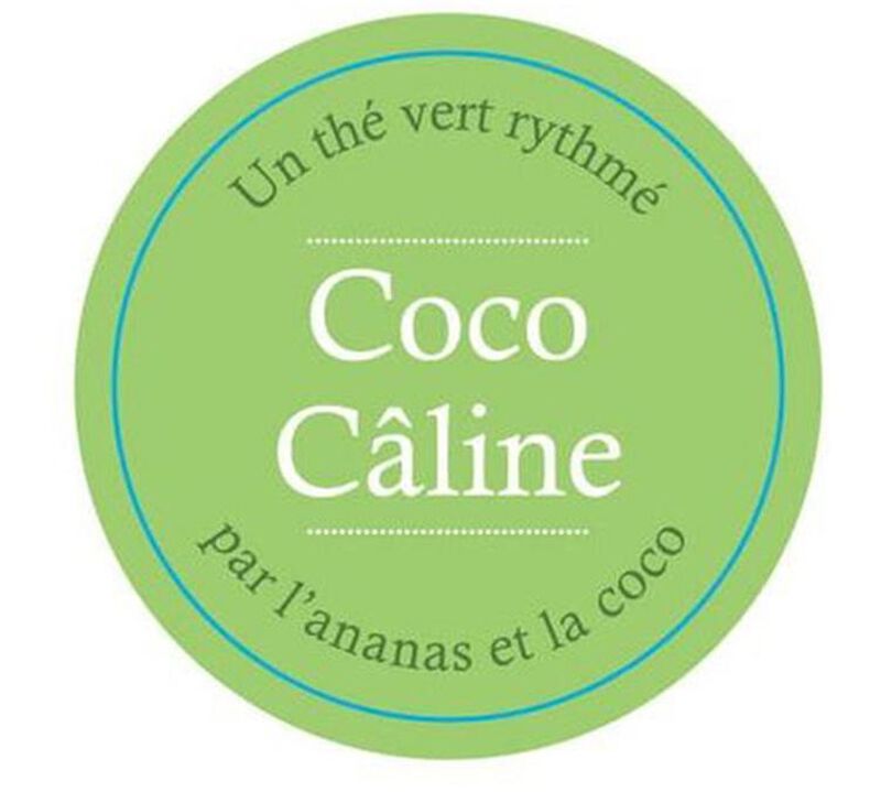 Comptoir Fran&ccedil;ais du Th&eacute; Green Tea Coco Caline - 20 tea bags image number 1