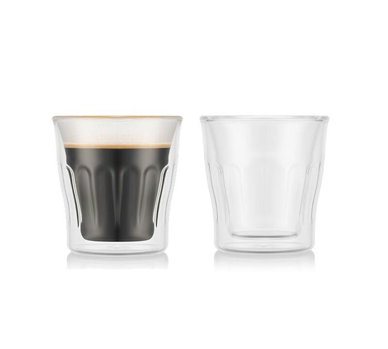 Verres double paroi - Copenhagen - 2 x 9cl - BODUM image number 0