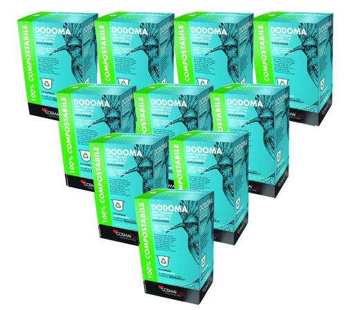 Cosmai Caff&egrave; 'Dodoma 100% Tanzania' Nepresso&reg; compatible pods x 100