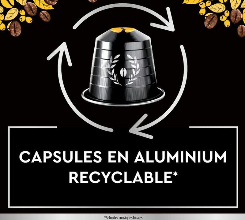10 capsules compatibles Nespresso* Original Espresso Lungo N&deg;6 - CARTE NOIRE image number 4