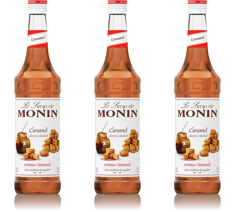 Sirop caramel 3 x 70cl - MONIN image number 0