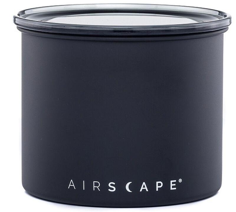 Airscape Coffee Canister Matte Black - 250g image number 0