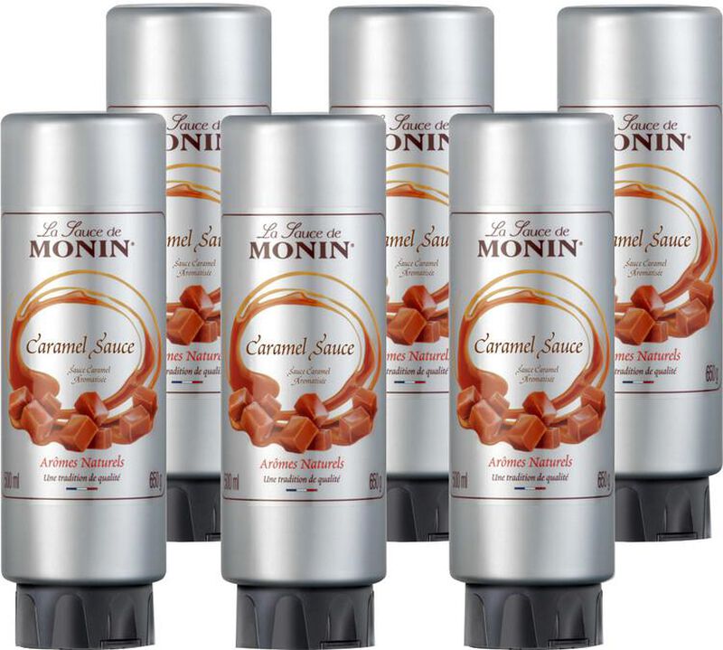 Monin Topping Sauce - Karamell f&uuml;r Gesch&auml;ftskunden - 500 ml x 6 image number 0