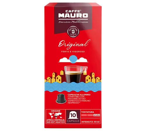 60 capsules compatibles Nespresso Original - CAFF&Eacute; MAURO image number 1