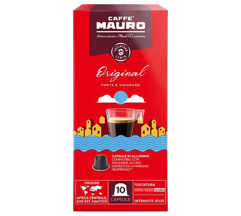 60 capsule compatibili Nespresso* Original Caff&egrave; Mauro image number 1