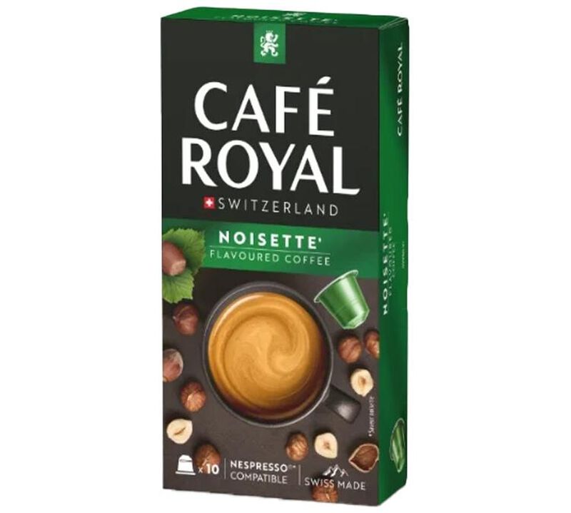 50 Nespresso* Original Compatible Capsules Noisette &ndash; CAFE ROYAL image number 4