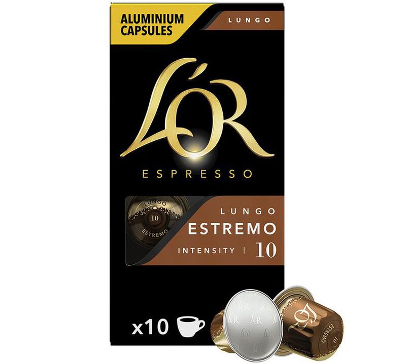 L'Or Espresso Nespresso* Original Compatible Pods Lungo Estremo x 10 image number 0