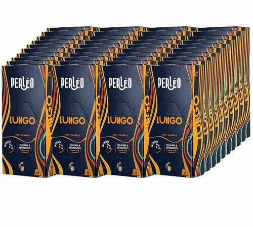 400 capsules compatibles Nespresso* Original Lungo - PERLEO