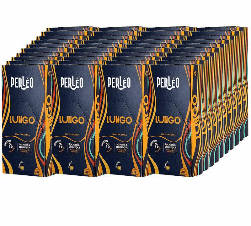 400 capsules compatibles Nespresso* Original Lungo - PERLEO image number 0