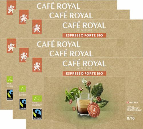 UK - Caf&eacute; Royal Nespresso&reg; Professional Organic Espresso Forte Capsules x 300