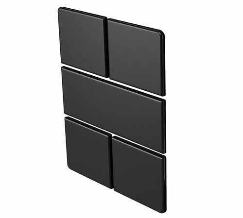 Slabs STONE ESPRESSO en noir - plaques de personnalisation