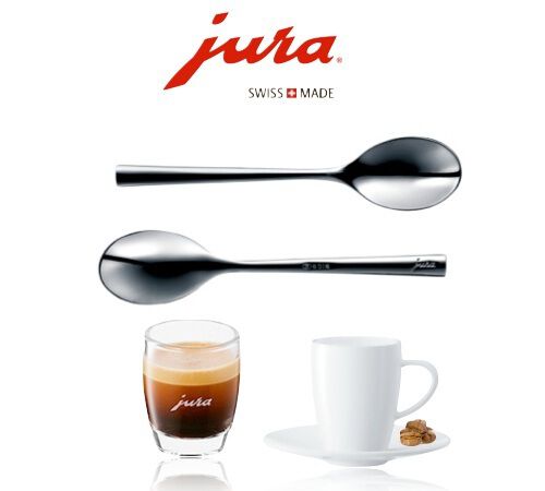 Set 6 cuill&egrave;res &agrave; espresso Jura