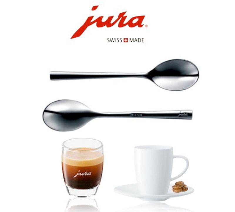 Set 6 cuill&egrave;res &agrave; espresso Jura image number 0