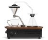 R&eacute;veil cafeti&egrave;re Barisieur - noir en bois de noyer - 220V image number 1