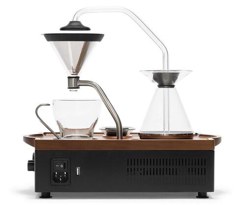 R&eacute;veil cafeti&egrave;re Barisieur Black - Walnut Wood  - JOY RESOLVE - Parfait &eacute;tat image number 1