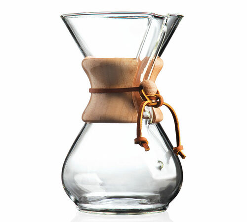 Chemex  - Caffettiera filtro manuale in vetro 6 tazze