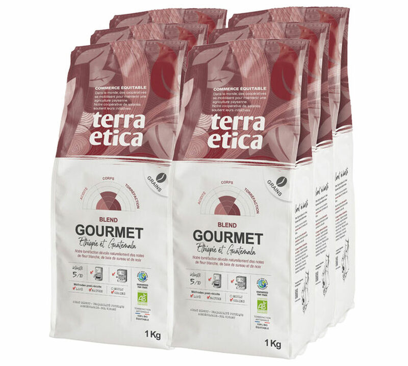 6 kg Caf&eacute; en grain Bio Expresso Gourmet - Terra Etica image number 0