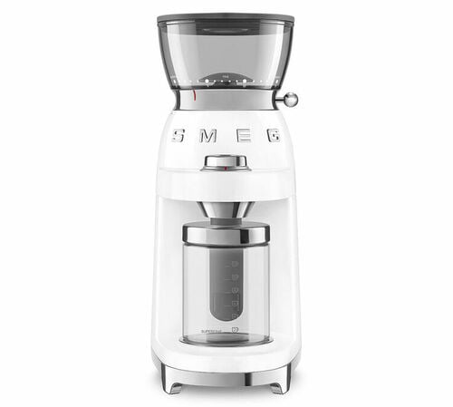 Moulin &agrave; caf&eacute; SMEG CGF03 Ann&eacute;es 50 Blanc