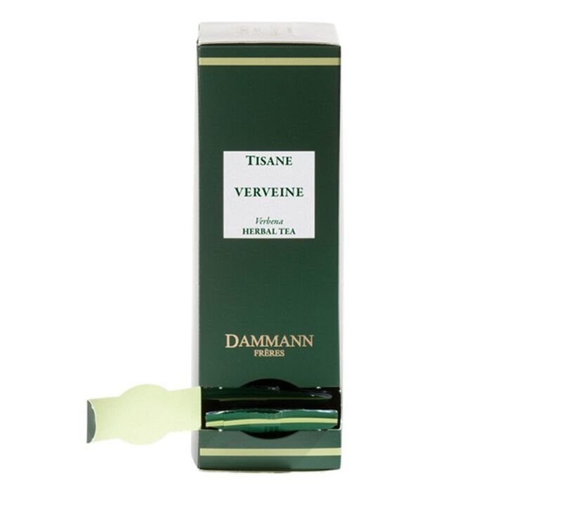 Dammann Fr&egrave;res Verbena herbal tea - 24 Cristal&reg; sachets image number 1