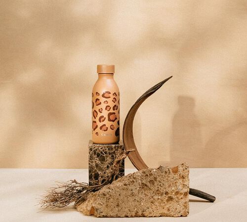 Qwetch - Thermoskanne ICON mit Leopardenmuster 500 ml image number 3