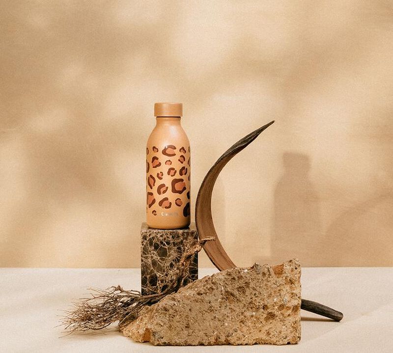 Qwetch - Thermoskanne ICON mit Leopardenmuster 500 ml image number 3