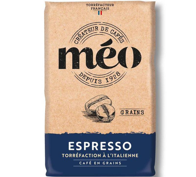 M&eacute;o Espresso Coffee Beans - 1kg image number 0