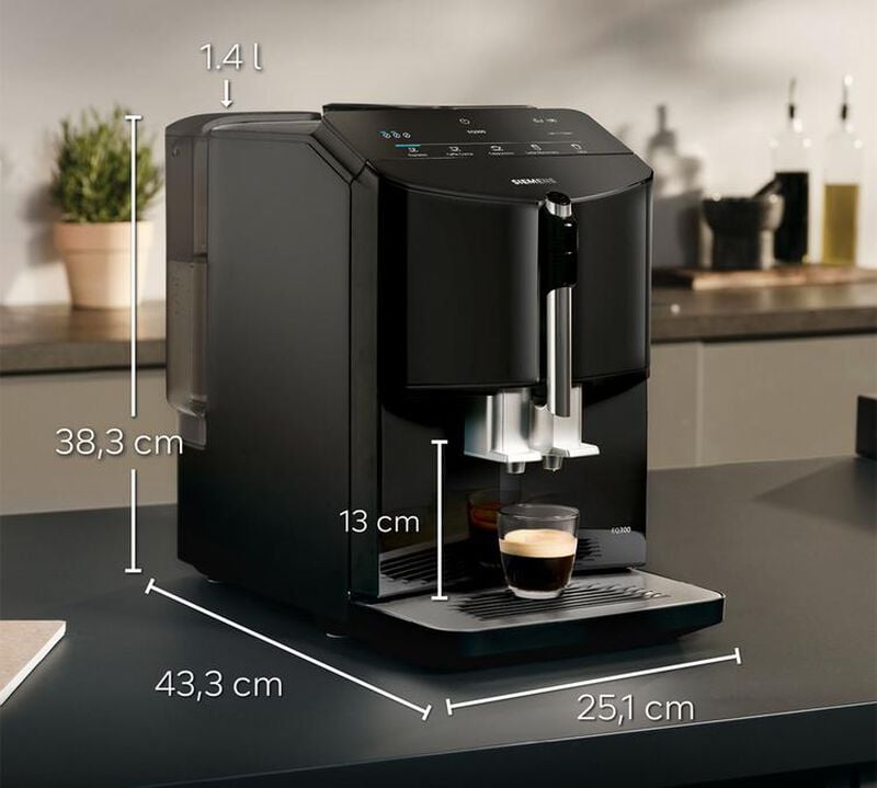Expresso Broyeur SIEMENS EQ300 - TF301E09 Noir image number 7