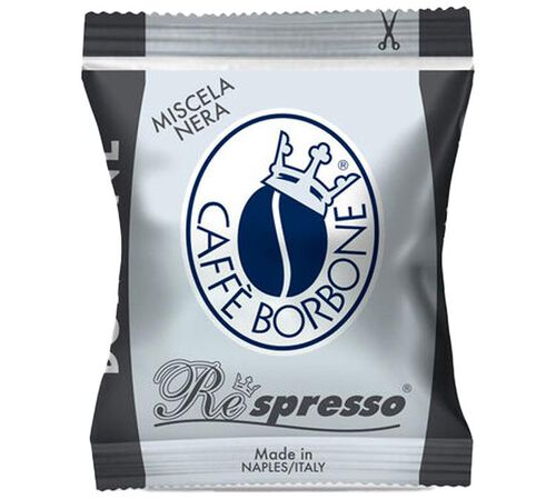 200 capsule compatibili Nespresso* Original - Caff&eacute; Borbone Respresso Miscela Nera image number 1