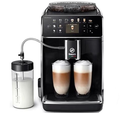 Expresso Broyeur SAECO Gran Aroma SM6580/00 Noir Laqu&eacute;