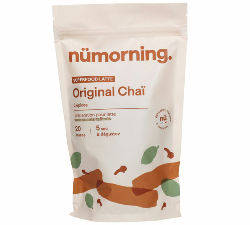 Original Cha&iuml; Morning Latte Bio - Vrac 500 g - N&Uuml;MORNING image number 0