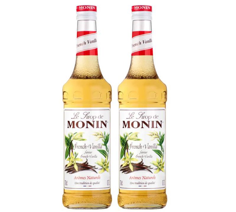 Sirop Monin - French Vanilla  - lot de 2 x 70cl image number 0