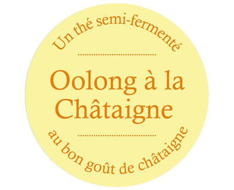 Th&eacute; Oolong &agrave; la Ch&acirc;taigne - Vrac 100 g - COMPTOIR FRAN&Ccedil;AIS DU TH&Eacute; image number 1