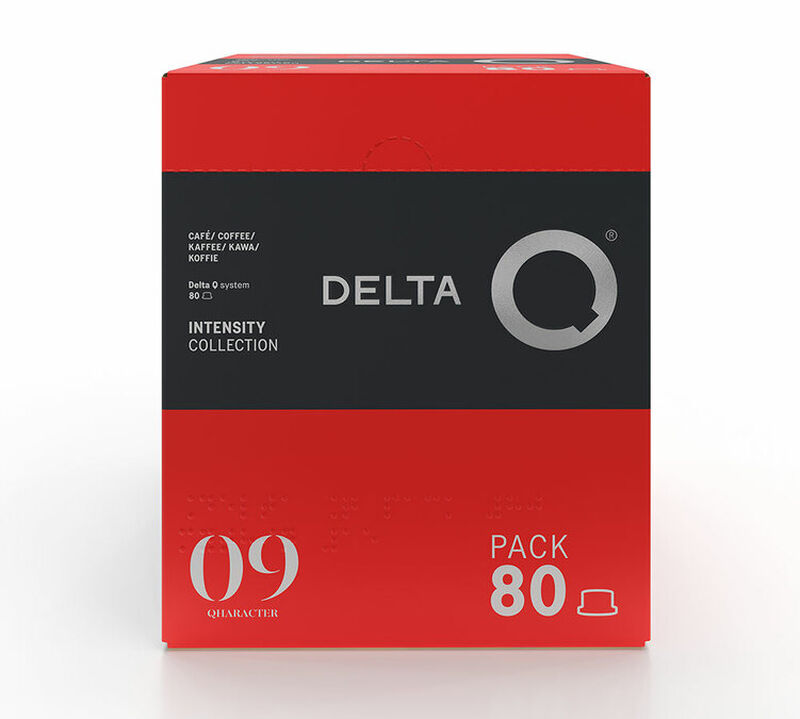 DeltaQ Qharacter x 80 coffee capsules image number 0