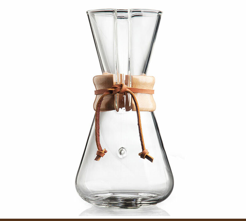 Chemex  - Caffettiera filtro manuale in vetro 3 tazze image number 1
