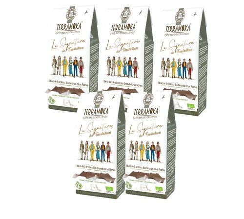 60 capsules compatibles Nespresso* Original La signature des Terra-Trotteus Bio compostables - TERRAMOKA
